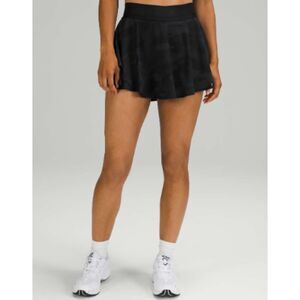 Lululemon Court Rival High Rise Skirt Skort Size 14 Heritage 365 Camo Deep Coal